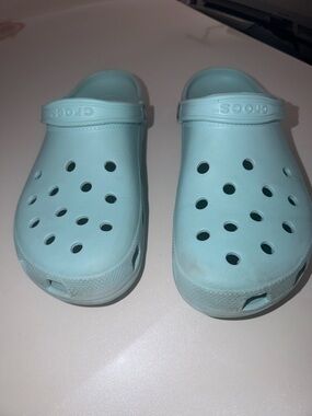 Crocs Classic Clog - Light Teal Men’s Slip-On